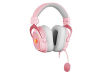 Redragon ZEUS X Auricular Gaming RGB Virtual 7.1 USB Micrófono Rosa Redragon ZEUS X Auricular Gaming RGB Virtual 7.1 USB Micrófono Rosa