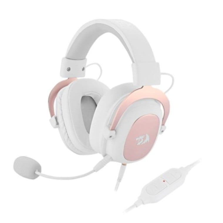 Redragon Zeus X Auriculares Gaming RGB 7.1 Virtual USB Blancos