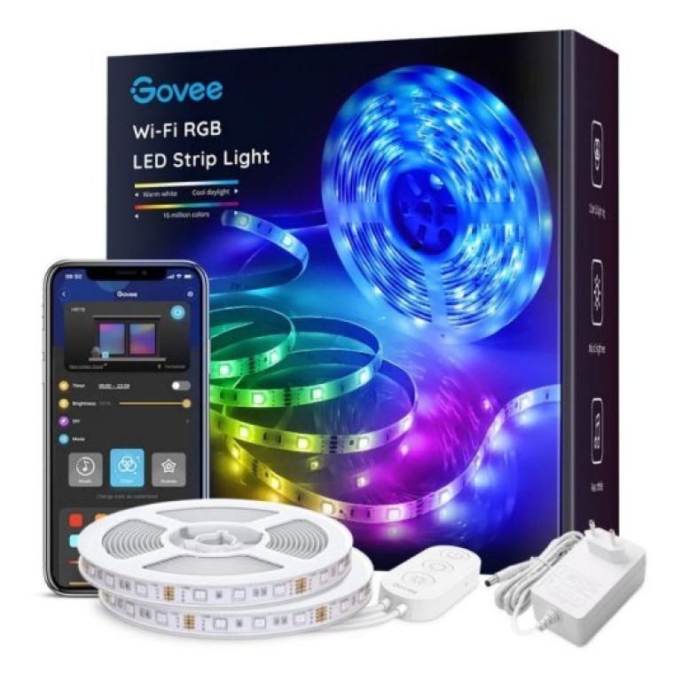 Govee H6110 Tira LED RGB Smart WiFi + Bluetooth 10m