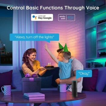 Govee H6110 Tira LED RGB Smart WiFi + Bluetooth 10m Govee H6110 Tira LED RGB Smart WiFi + Bluetooth 10m