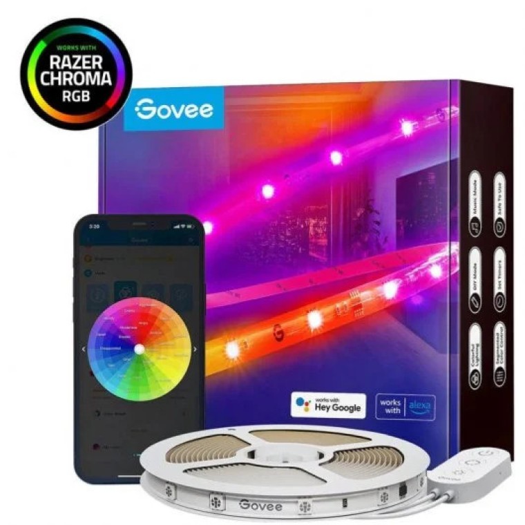 Govee H619A RGB Tira LED Smart WiFi + BT 5m