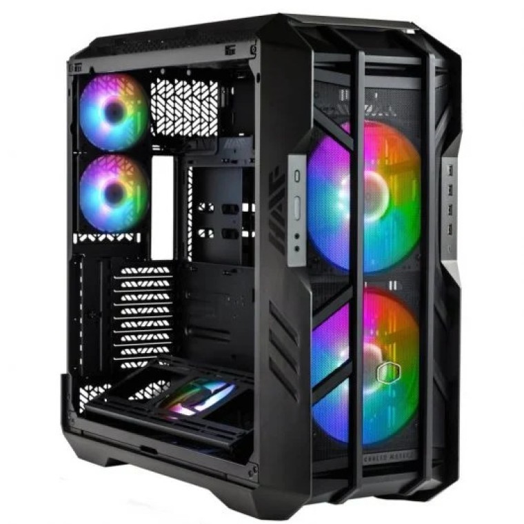 Cooler Master HAF 700 The Berserker Cristal Templado Full Tower USB 3.2 Gris Titanio