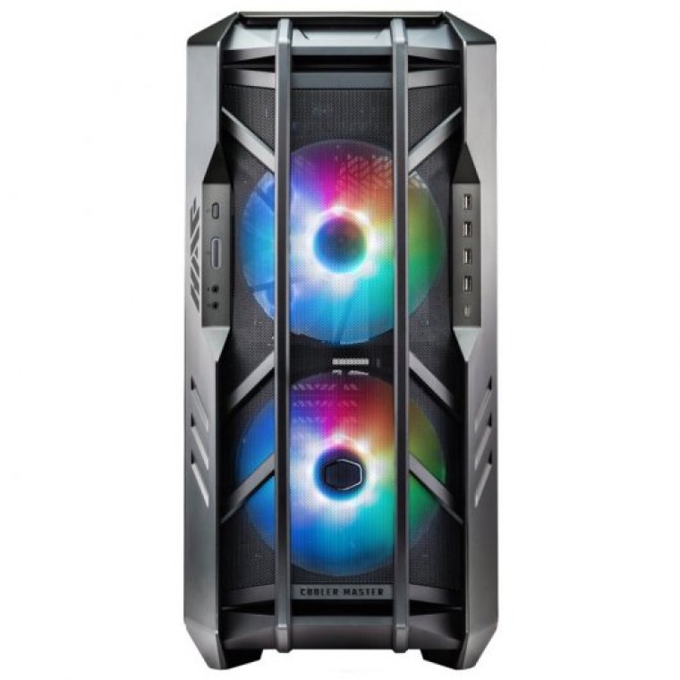 Cooler Master HAF 700 The Berserker Cristal Templado Full Tower USB 3.2 Gris Titanio