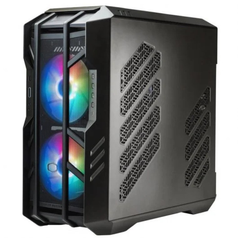 Cooler Master HAF 700 The Berserker Cristal Templado Full Tower USB 3.2 Gris Titanio