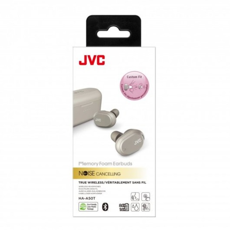 JVC HA-A50T Auriculares Bluetooth Grises