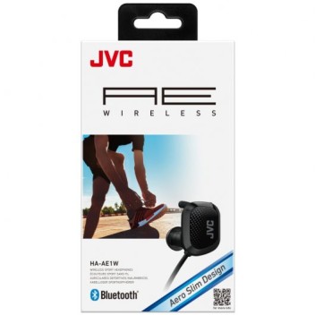 JVC HA-AE1W-B-U Auriculares Deportivos Inalámbricos Negros JVC HA-AE1W-B-U Auriculares Deportivos Inalámbricos Negros
