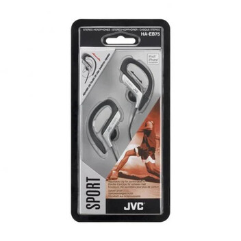 JVC HA-EB75-S-E Auriculares Deportivos Plata/Negro JVC HA-EB75-S-E Auriculares Deportivos Plata/Negro