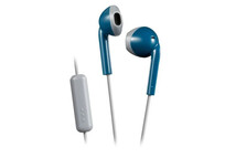 JVC HA-F19M Auriculares con Micrófono Azul JVC HA-F19M Auriculares con Micrófono Azul