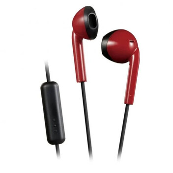 JVC HA-F19M Auriculares con Micrófono Rojo JVC HA-F19M Auriculares con Micrófono Rojo
