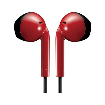 JVC HA-F19M Auriculares con Micrófono Rojo JVC HA-F19M Auriculares con Micrófono Rojo