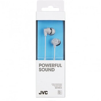 JVC HA-FX10 Auriculares de Botón Grises JVC HA-FX10 Auriculares de Botón Grises