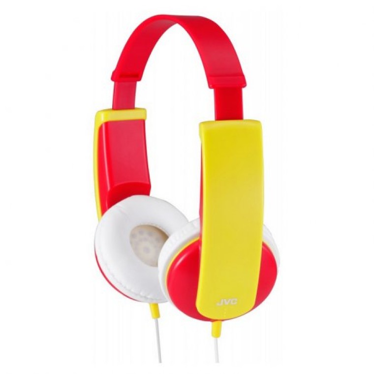 JVC HA-KD5 Auriculares para Niños Rojo/Amarillo