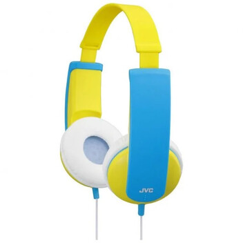 JVC HA-KD5 Auriculares para Niños Amarillo/Azul JVC HA-KD5 Auriculares para Niños Amarillo/Azul