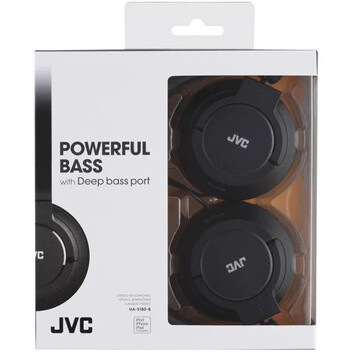 JVC HA-S180 Deep Bass Auriculares Negro JVC HA-S180 Deep Bass Auriculares Negro