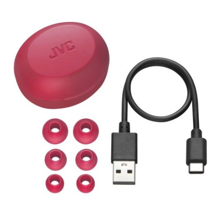 JVC Gumy Mini HA-Z55T Auriculares Inalámbricos Bluetooth Rojos