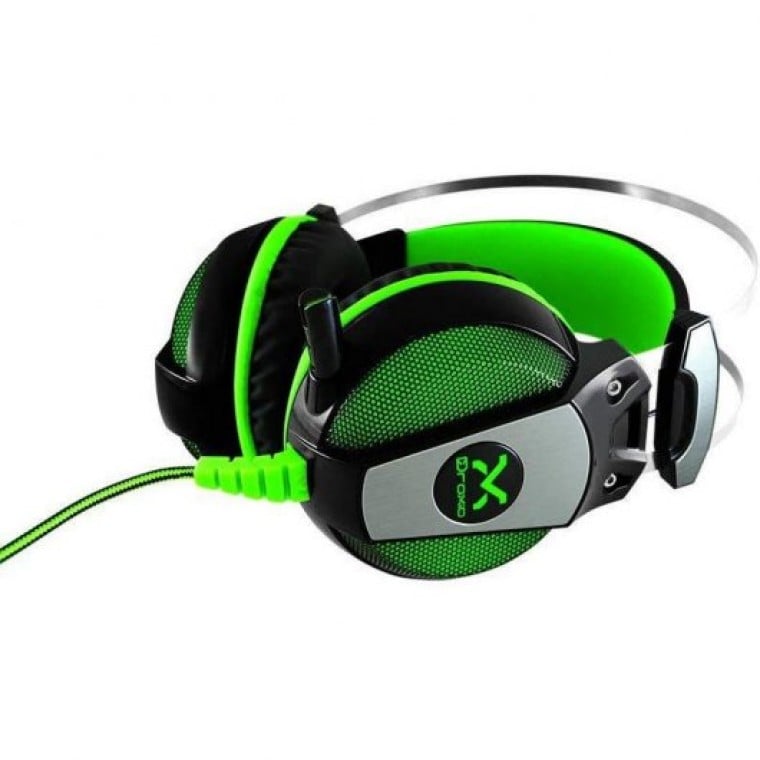 Droxio Hadlok Auriculares Gaming Negro/Verde