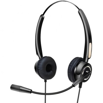 Urban Factory Movee USB Auriculares con Micrófono USB Negros