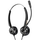 Urban Factory Movee USB Auriculares con Micrófono USB Negros