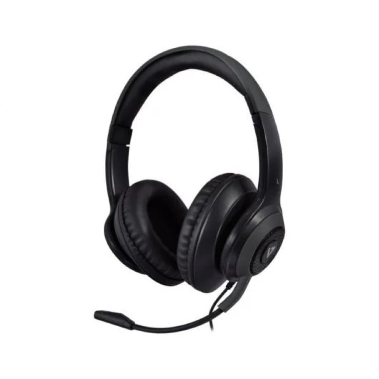 V7 HC701 Auriculares Circumaurales USB Negros