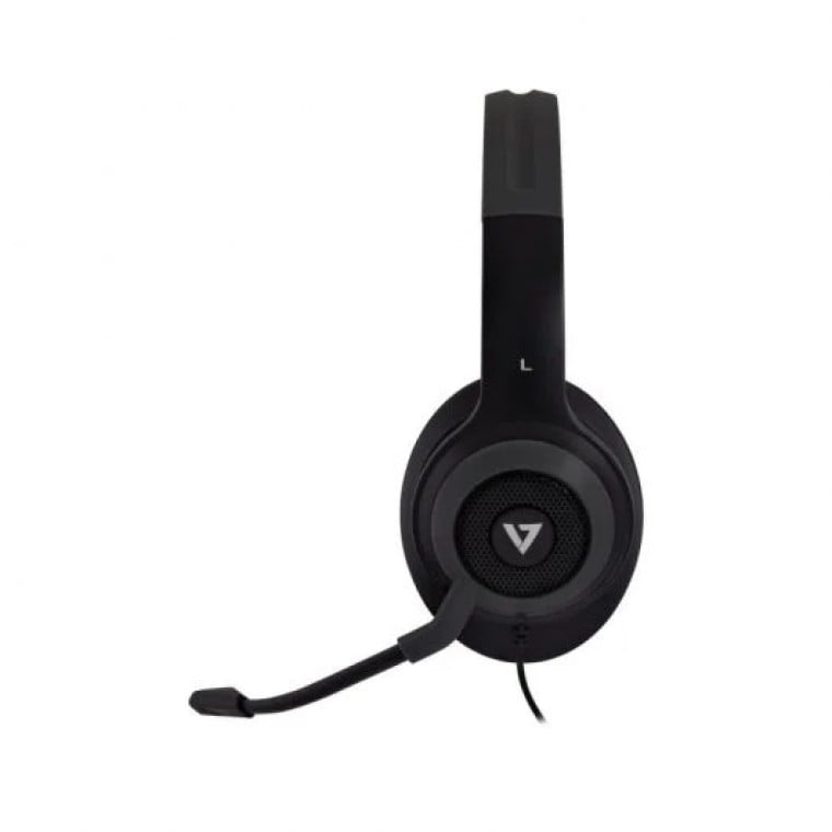 V7 HC701 Auriculares Circumaurales USB Negros