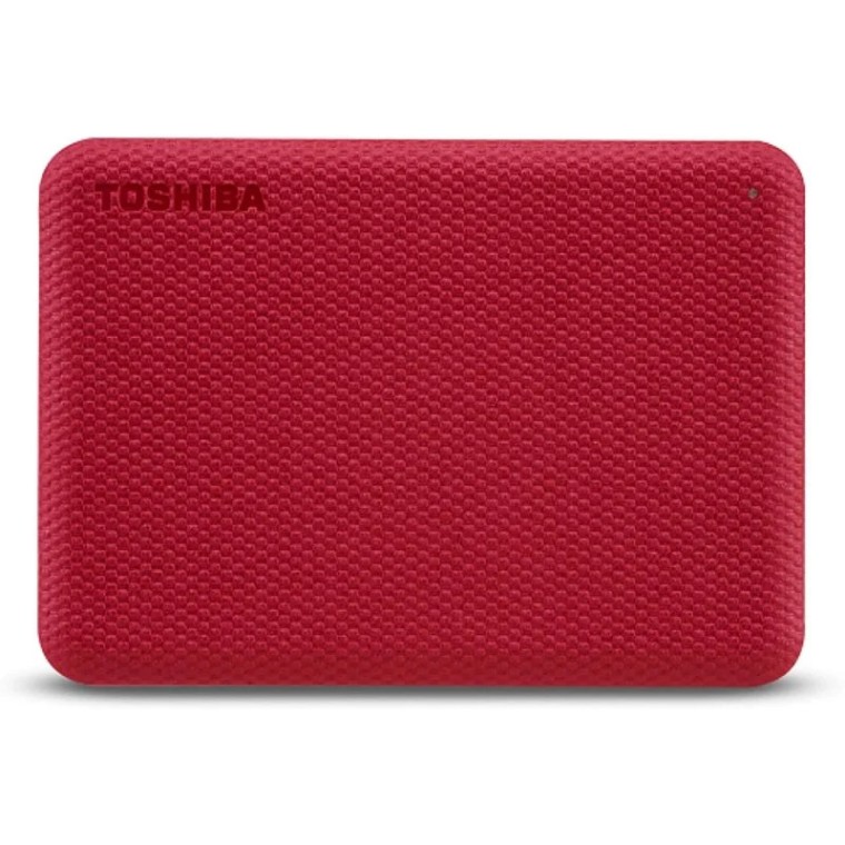 Toshiba Canvio Advance 2.5" 2TB USB 3.1 Rojo Rugged