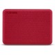 Toshiba Canvio Advance 2.5" 2TB USB 3.1 Rojo Rugged