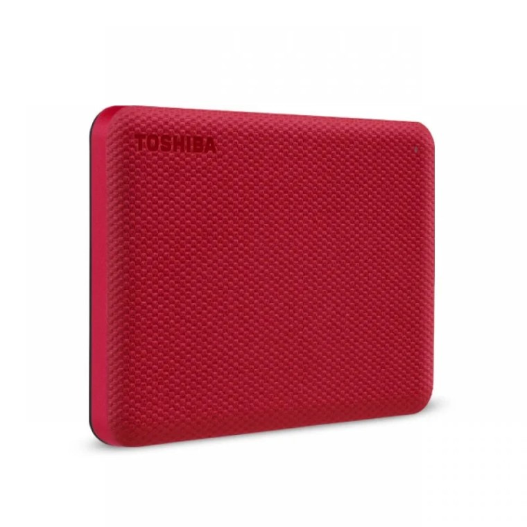 Toshiba Canvio Advance 2.5" 2TB USB 3.1 Rojo Rugged