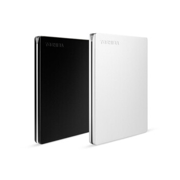 Disco Duro Toshiba Canvio Slim 2.5" 1TB USB 3.2 Plata Disco Duro Toshiba Canvio Slim 2.5" 1TB USB 3.2 Plata