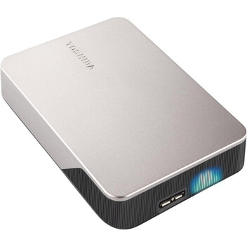 Disco Duro Toshiba Canvio Flex 4TB HDD 5000MB/s Canvio Flex USB 3.2 Gen1 Plata Compacto