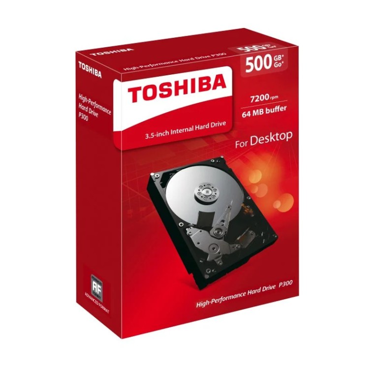 Toshiba P300 3.5" 500GB SATA 3