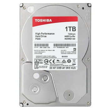 Toshiba P300 3.5" 1TB 7200RPM SATA 3 Toshiba P300 3.5" 1TB 7200RPM SATA 3