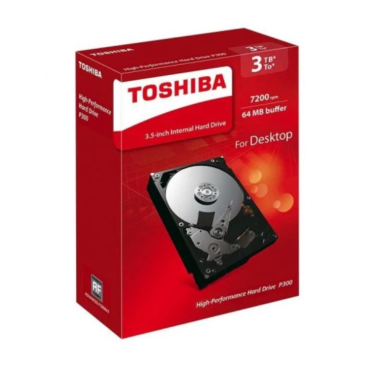 Toshiba P300 3.5" 3 TB 7200RPM SATA