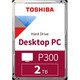 Disco Duro Toshiba P300 3.5" 2TB SATA Bulk