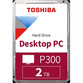 Disco Duro Toshiba P300 3.5" 2TB SATA Bulk Disco Duro Toshiba P300 3.5" 2TB SATA Bulk