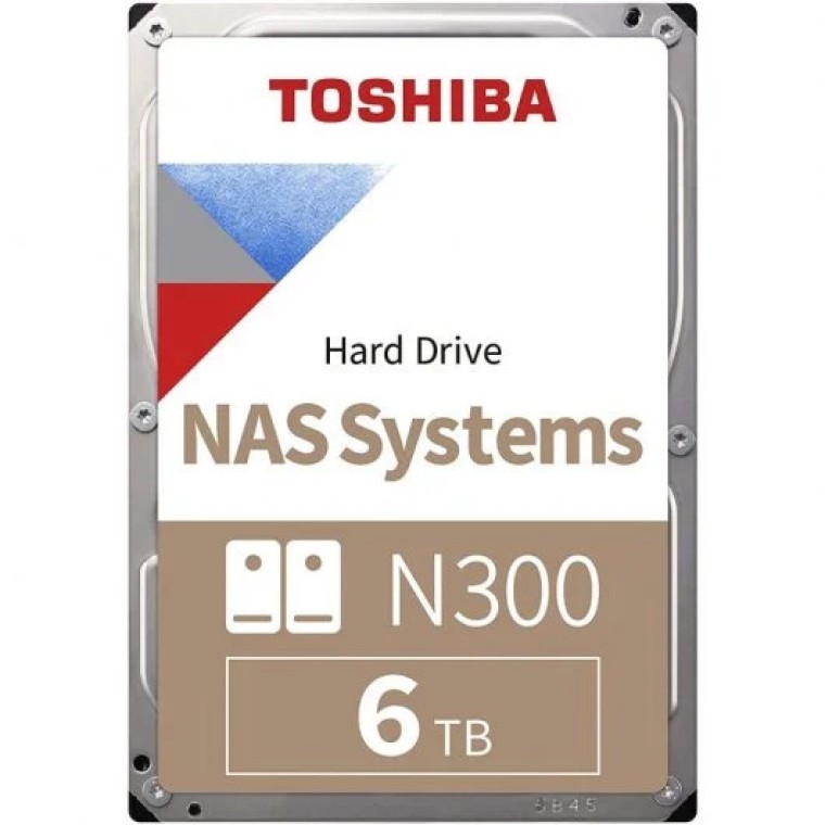 Toshiba NAS N300 3.5" 6TB SATA 3