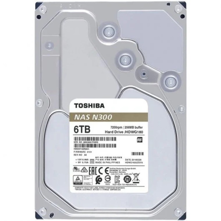 Toshiba NAS N300 3.5" 6TB SATA 3