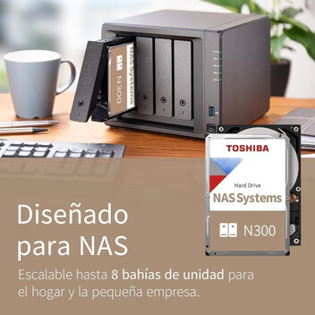 Disco Duro Toshiba N300 3.5" 10TB SATA 3