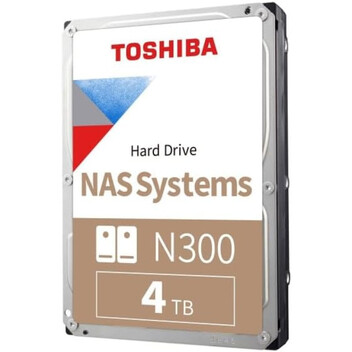 Disco Duro Toshiba N300 3.5" 4TB SATA 3