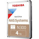 Disco Duro Toshiba N300 3.5" 4TB SATA 3