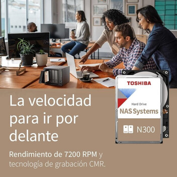 Disco Duro Toshiba N300 3.5" 4TB SATA 3