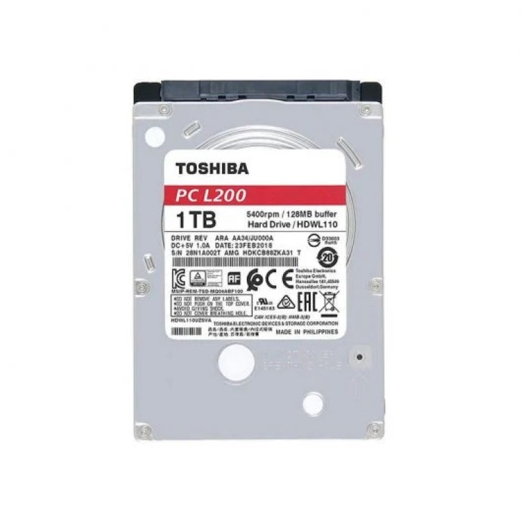 Toshiba L200 2.5" 1TB SATA 3