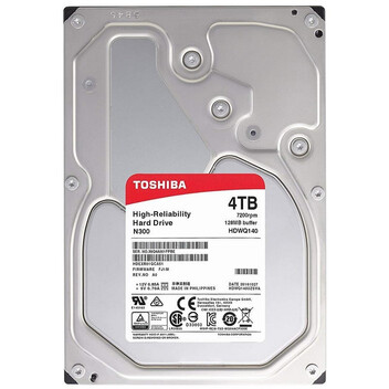 Disco Duro Toshiba N300 NAS 4TB 3.5" SATA3 Disco Duro Toshiba N300 NAS 4TB 3.5" SATA3