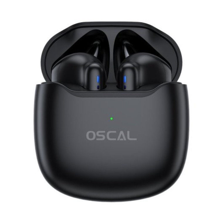 OSCAL HiBuds 5 Auriculares Bluetooth con Estuche de Carga Blancos