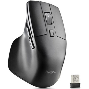 NGS HIT-RB Ratón Inalámbrico 1600 DPI Negro NGS HIT-RB Ratón Inalámbrico 1600 DPI Negro