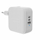 Fuente Alimentación Cargador USB-C GaN 70W Targus Hyper HJ1003WHWWGL 3xUSB-C 1xUSB-A Blanco ultracom