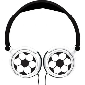 Lexibook Auriculares Infantiles Diseño Futbol