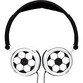 Lexibook Auriculares Infantiles Diseño Futbol