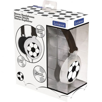Lexibook Auriculares Infantiles Diseño Futbol