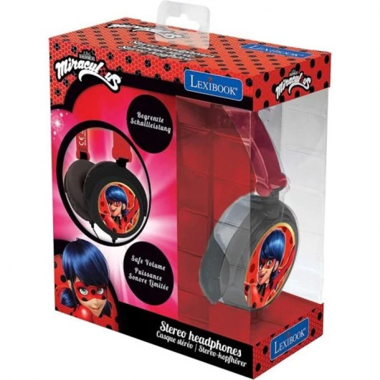 Lexibook Auriculares Infantiles Ladybug