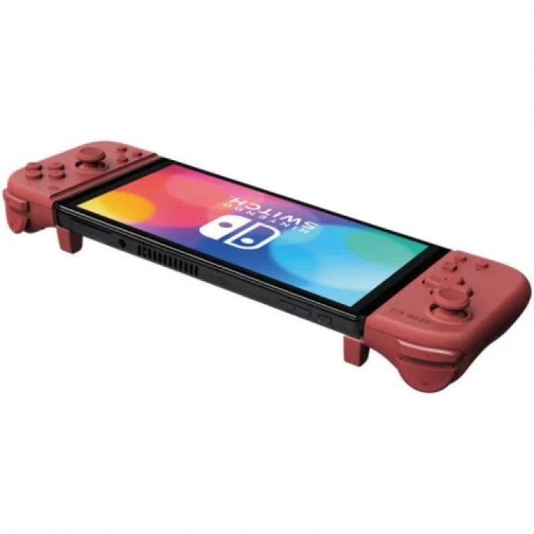 Hori Split Pad Compact Rojo Melocotón para Nintendo Switch